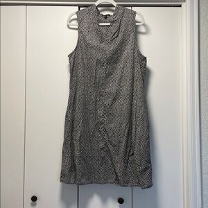 Eileen Fisher Bandhini Print Organic Cotton Dress